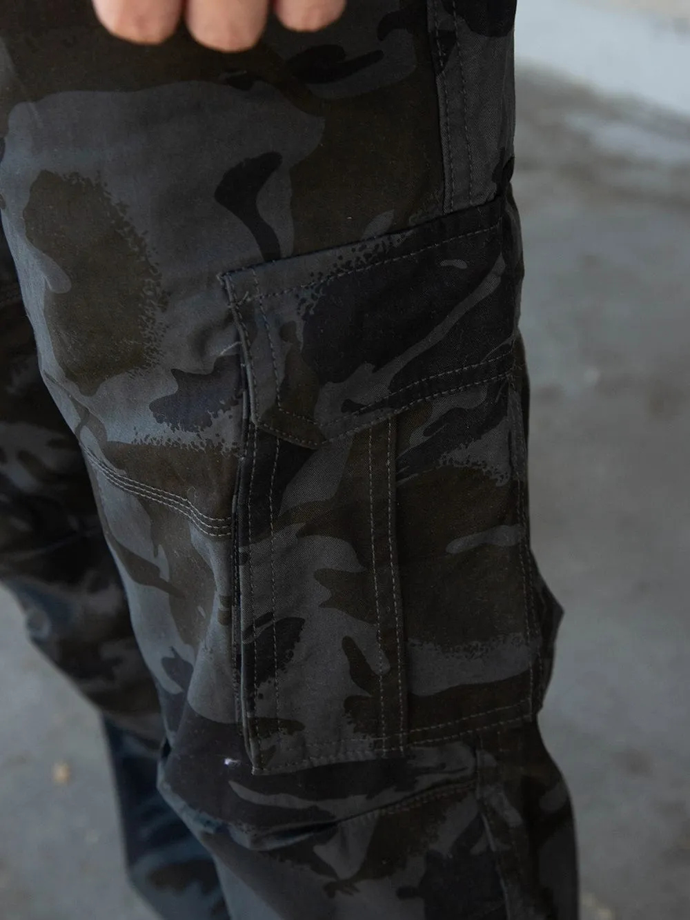 Ambush Cargo Pants - Black Camo sold by Young & Reckless product image thumbnail 2