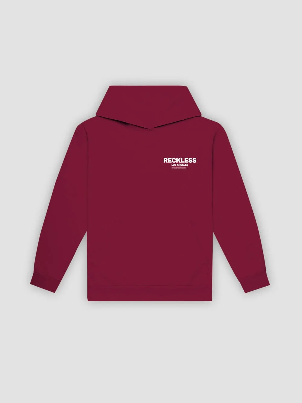 Standard Issue Hoodie - Maroon sold by Young & Reckless product image thumbnail 2