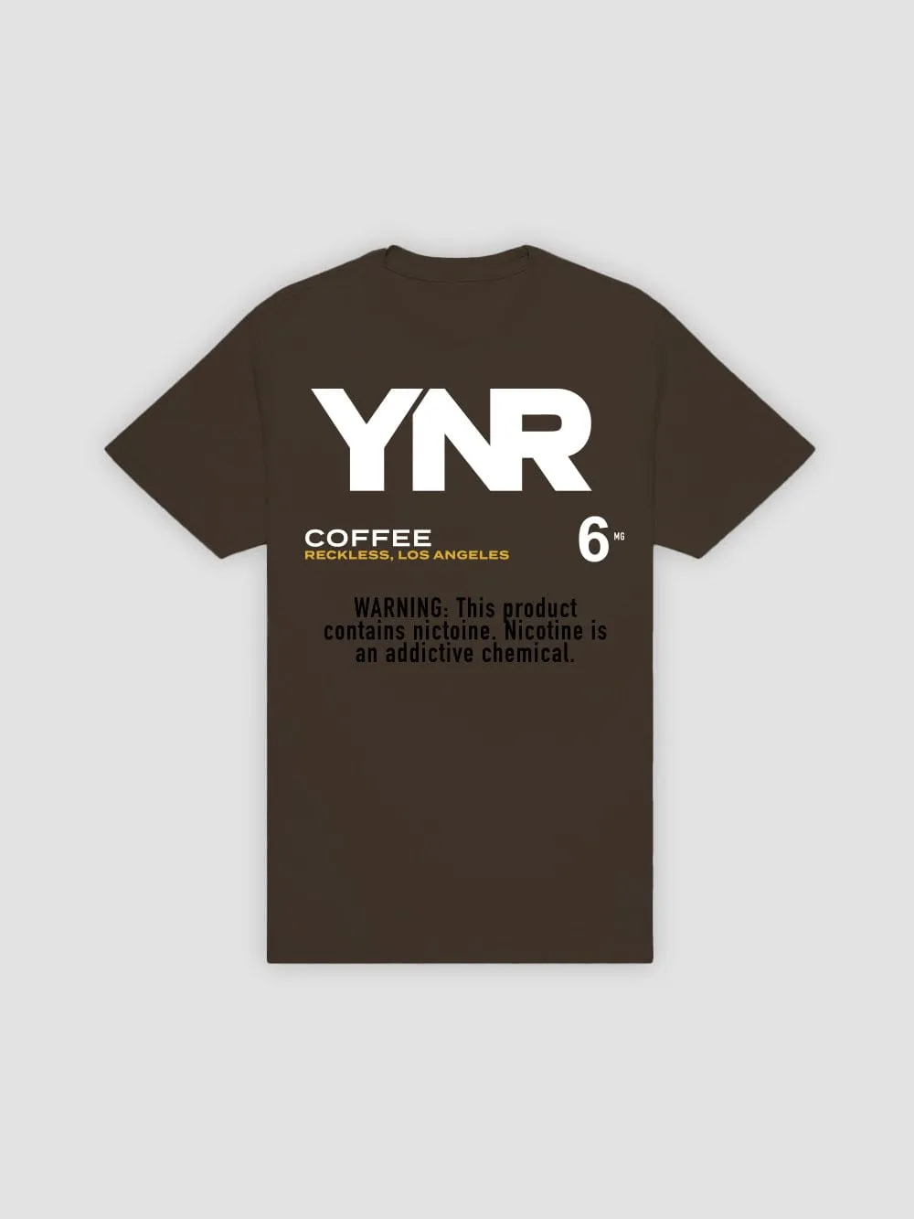 Upper Decky Tee - Chocolate Brown sold by Young & Reckless