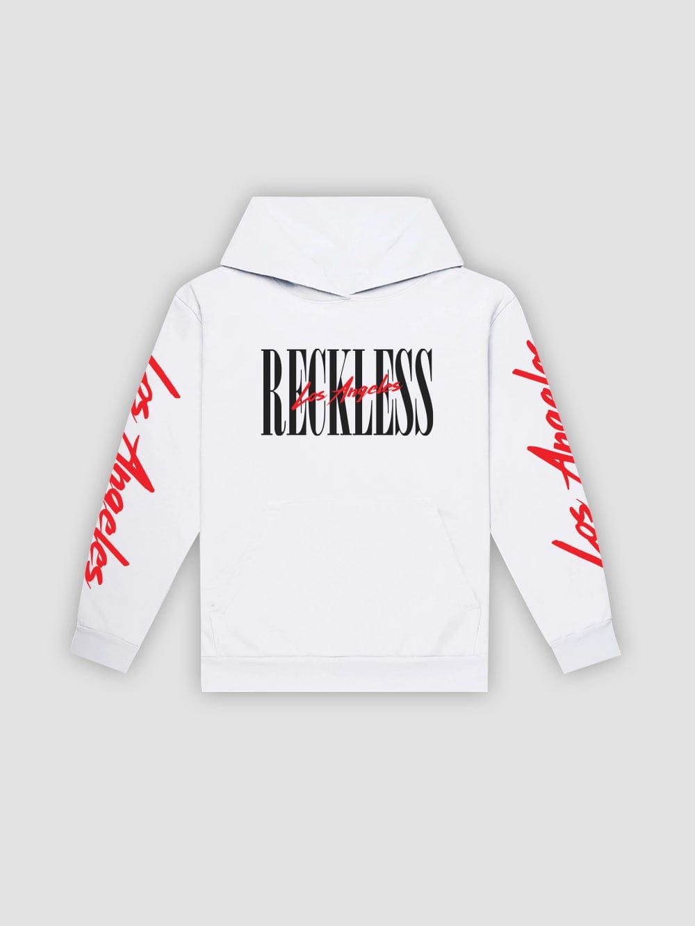 LA Vintage Hoodie - White sold by Young & Reckless