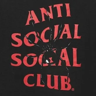 Anti Social Social Club Bitter Tee S/S - Black sold by Young & Reckless product image thumbnail 3