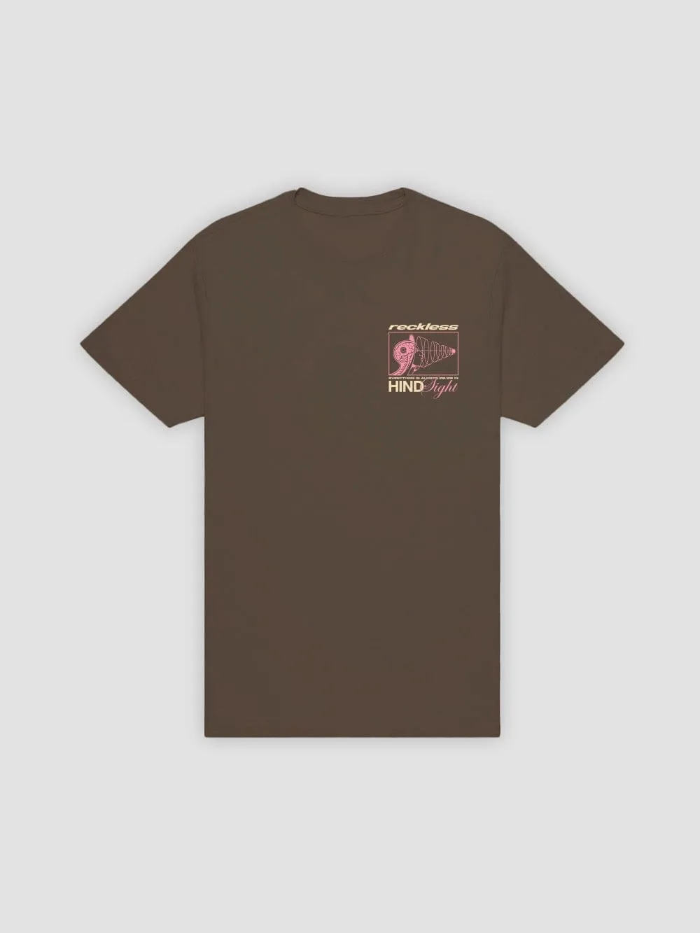 Hindsight Tee - Chocolate Brown sold by Young & Reckless