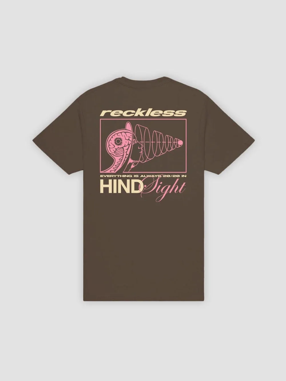 Hindsight Tee - Chocolate Brown sold by Young & Reckless product image thumbnail 2