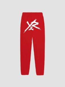 OG Brushed Script Sweatpants - Red sold by Young & Reckless