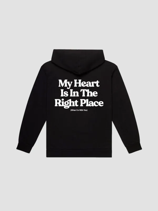 With You Hoodie - Black sold by Young & Reckless