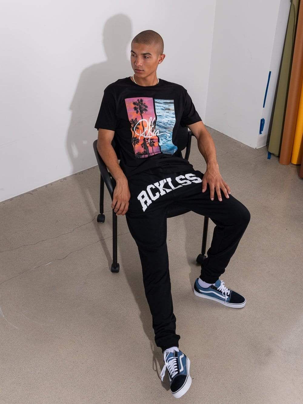 Reign Sweatpants - Black sold by Young & Reckless product image thumbnail 4