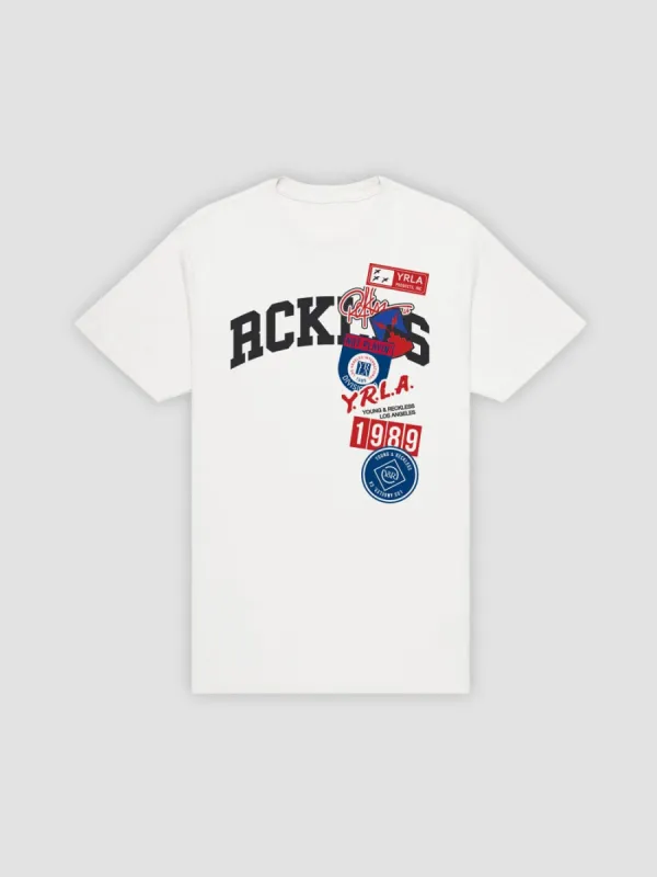 Descent Tee - White sold by Young & Reckless