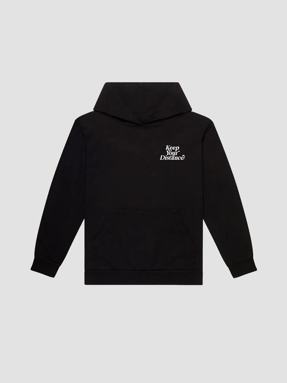 Keep Your Distance Hoodie - Black sold by Young & Reckless product image thumbnail 2