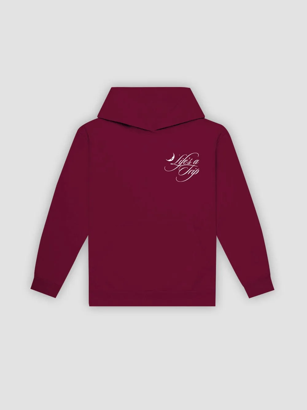 Life's A Trip Hoodie - Maroon sold by Young & Reckless product image thumbnail 2