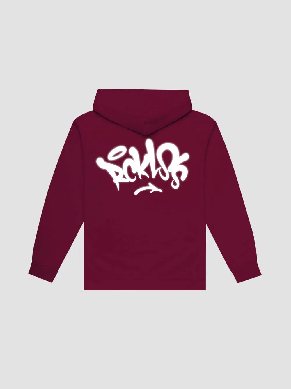 Full Fat Cap Hoodie - Maroon sold by Young & Reckless
