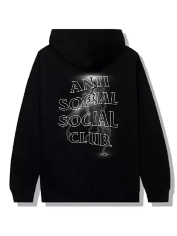 Anti Social Social Club Twisted Hoodie - Black sold by Young & Reckless