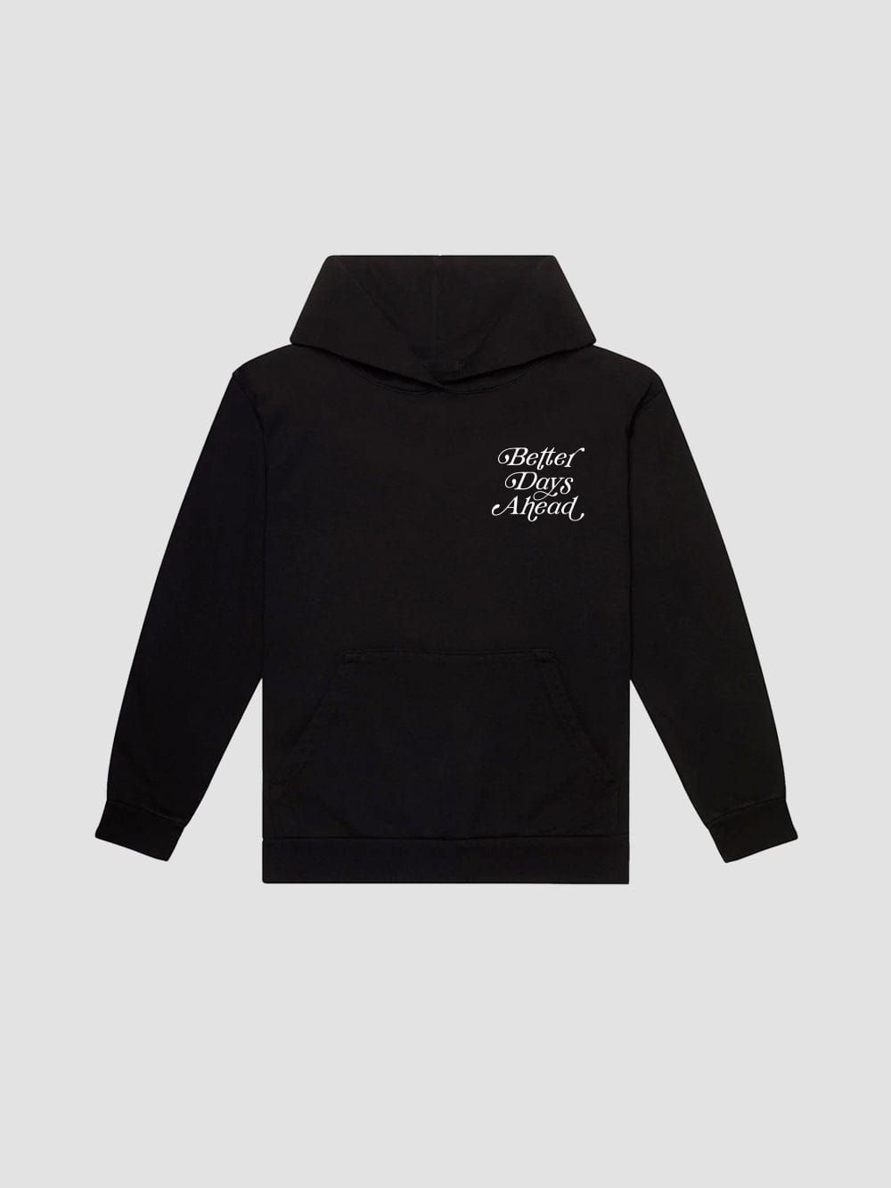 Better Days Ahead Hoodie - Black sold by Young & Reckless product image thumbnail 2