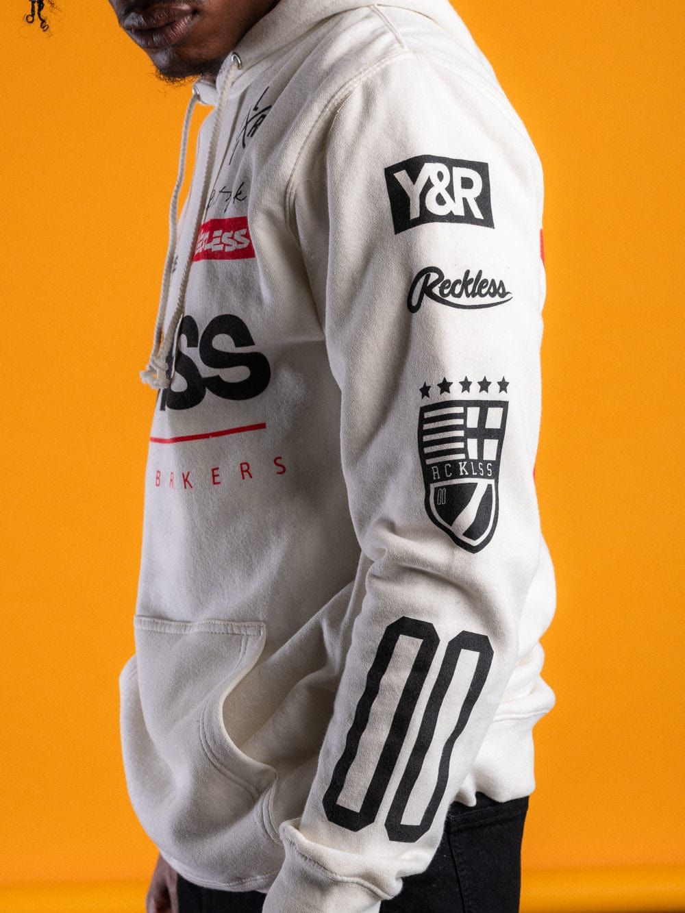 Fast Track Hoodie - Natural sold by Young & Reckless product image thumbnail 4