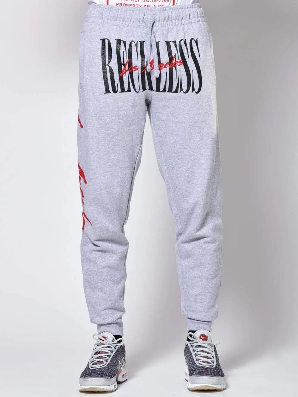 LA Vintage Sweatpants - Heather Grey sold by Young & Reckless