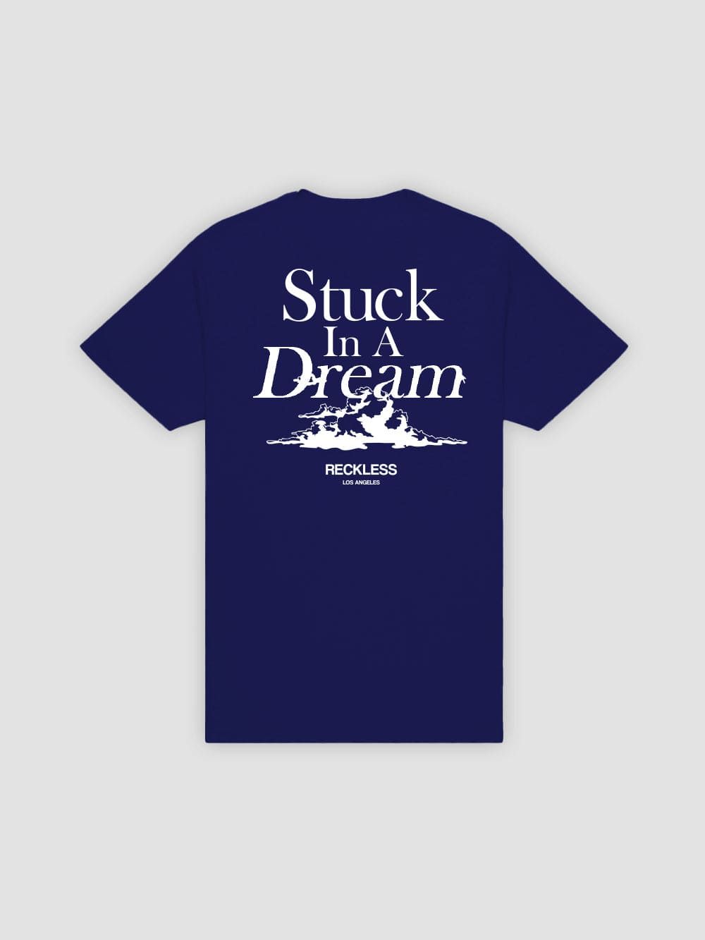 Stuck In A Dream Tee - Midnight Navy sold by Young & Reckless