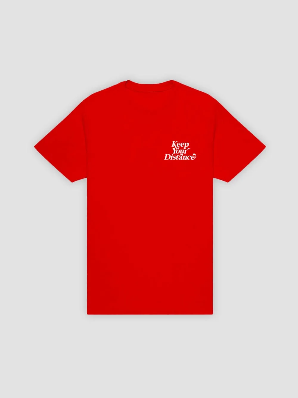 Keep Your Distance Tee - Red sold by Young & Reckless product image thumbnail 2
