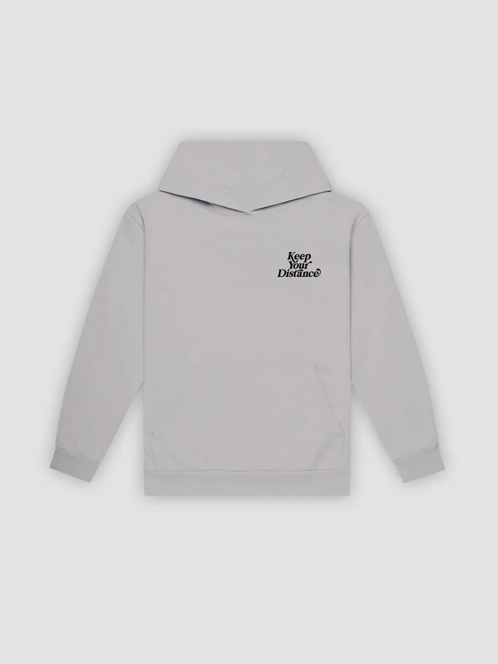 Keep Your Distance Hoodie - Grey sold by Young & Reckless product image thumbnail 2