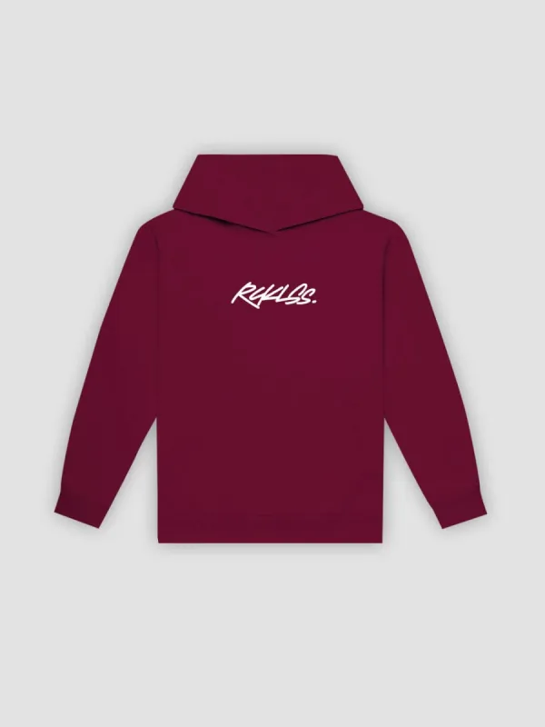 Streak Hoodie - Maroon sold by Young & Reckless