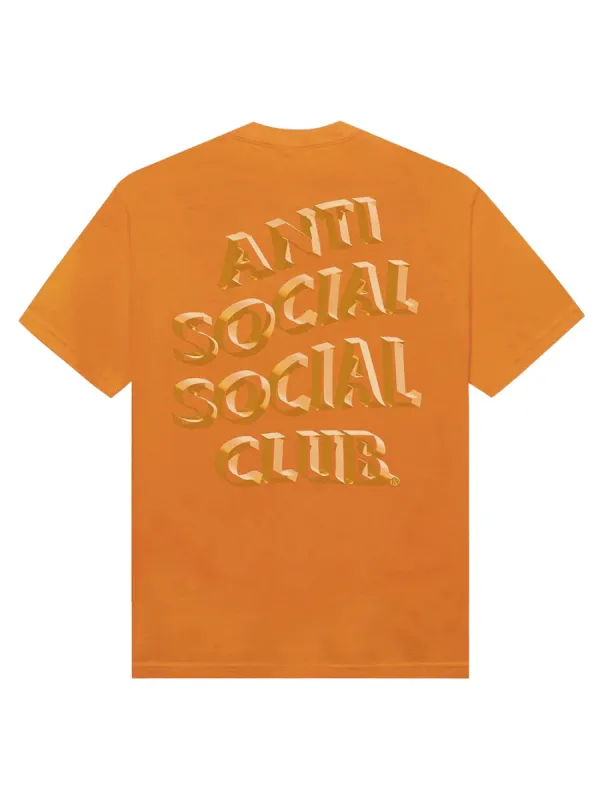 Anti Social Social Club Deeper Than Usual Tee - Orange sold by Young & Reckless