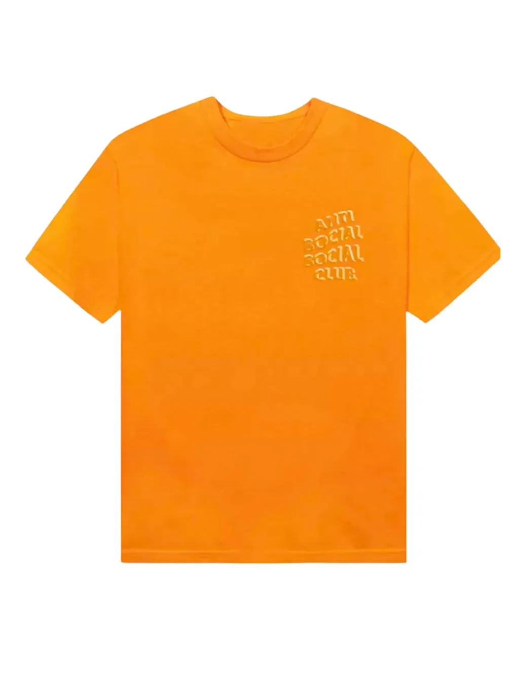 Anti Social Social Club Deeper Than Usual Tee - Orange sold by Young & Reckless product image thumbnail 2