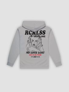 Hotline Hoodie - Carbon Grey sold by Young & Reckless
