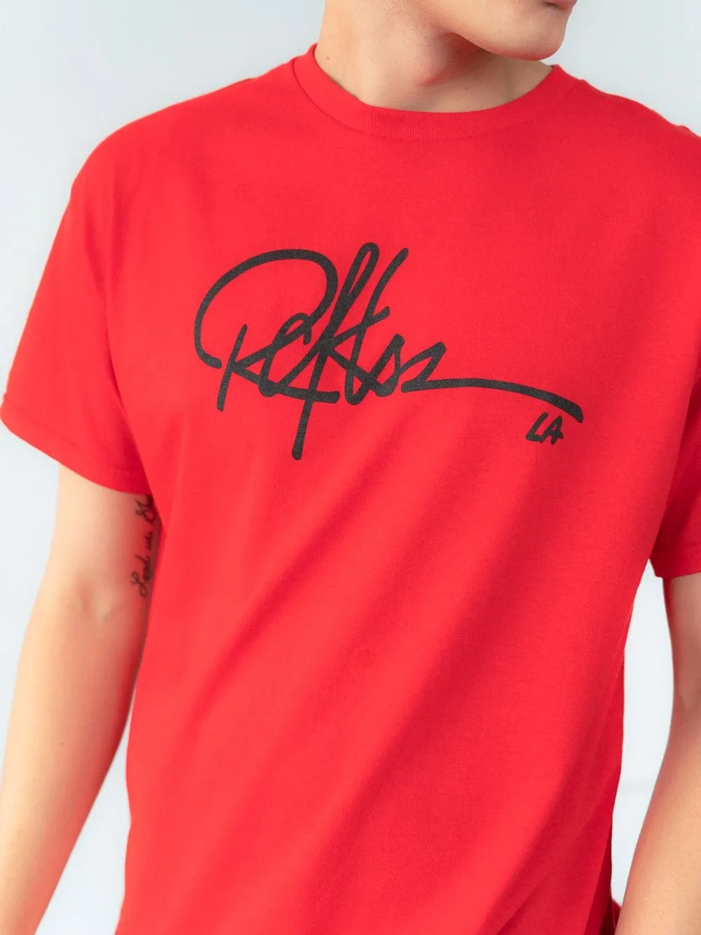 Signature Tee - Red sold by Young & Reckless product image thumbnail 2
