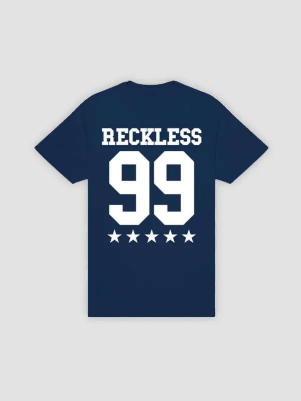 Varsity Tee - Navy sold by Young & Reckless