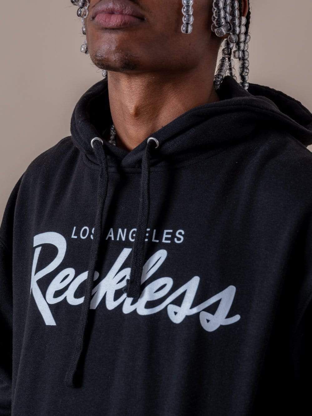 OG Reckless Hoodie - Black/White sold by Young & Reckless product image thumbnail 2