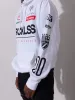Fast Track Hoodie - White sold by Young & Reckless