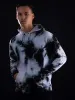 Head 2 Head Hoodie - White/Black/Pink Tie Dye sold by Young & Reckless