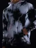 Head 2 Head Hoodie - White/Black/Pink Tie Dye sold by Young & Reckless