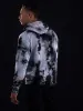 Head 2 Head Hoodie - White/Black/Pink Tie Dye sold by Young & Reckless