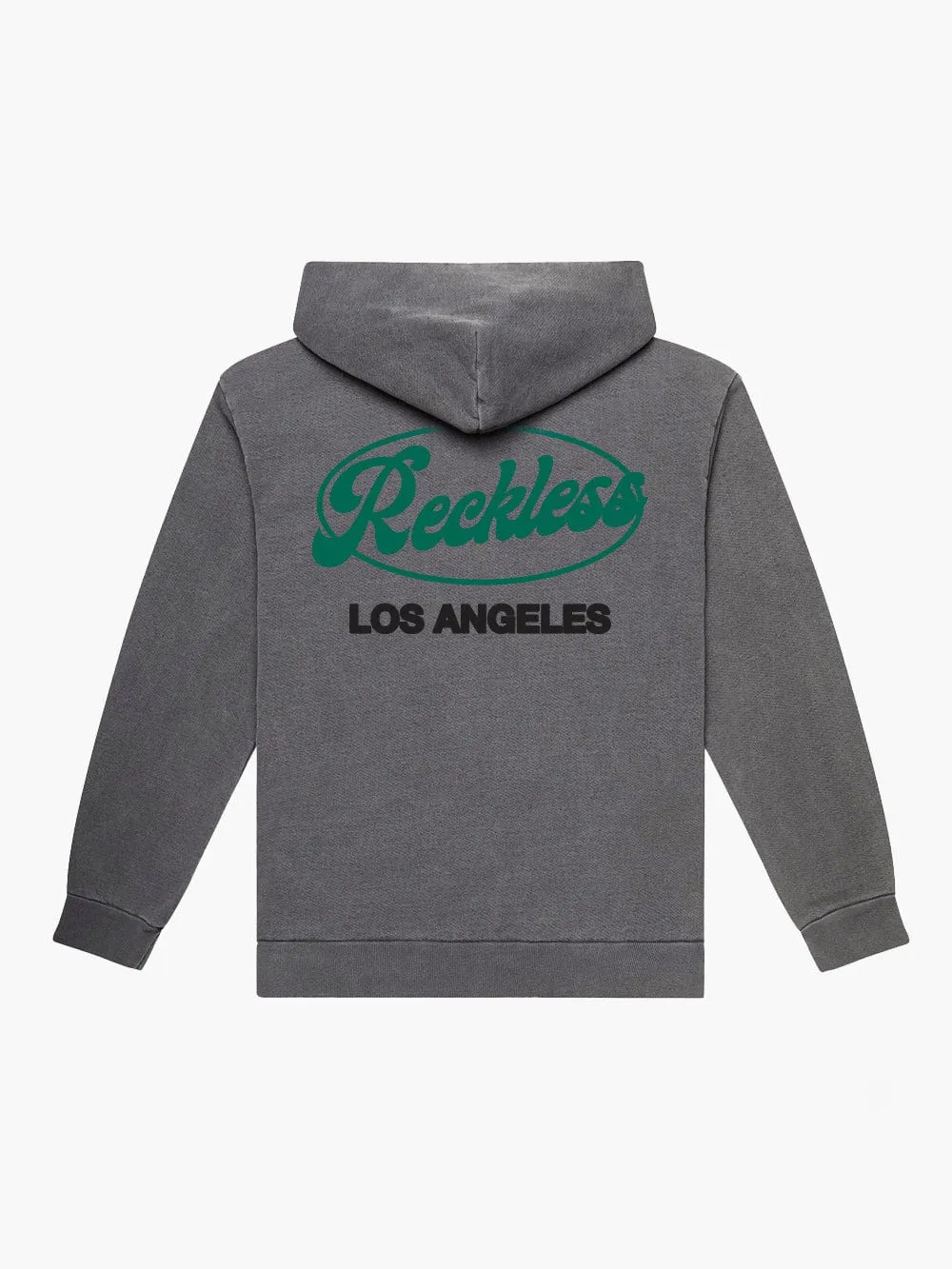 District Hoodie - Heather Grey sold by Young & Reckless product image thumbnail 2
