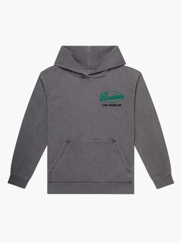 District Hoodie - Heather Grey sold by Young & Reckless