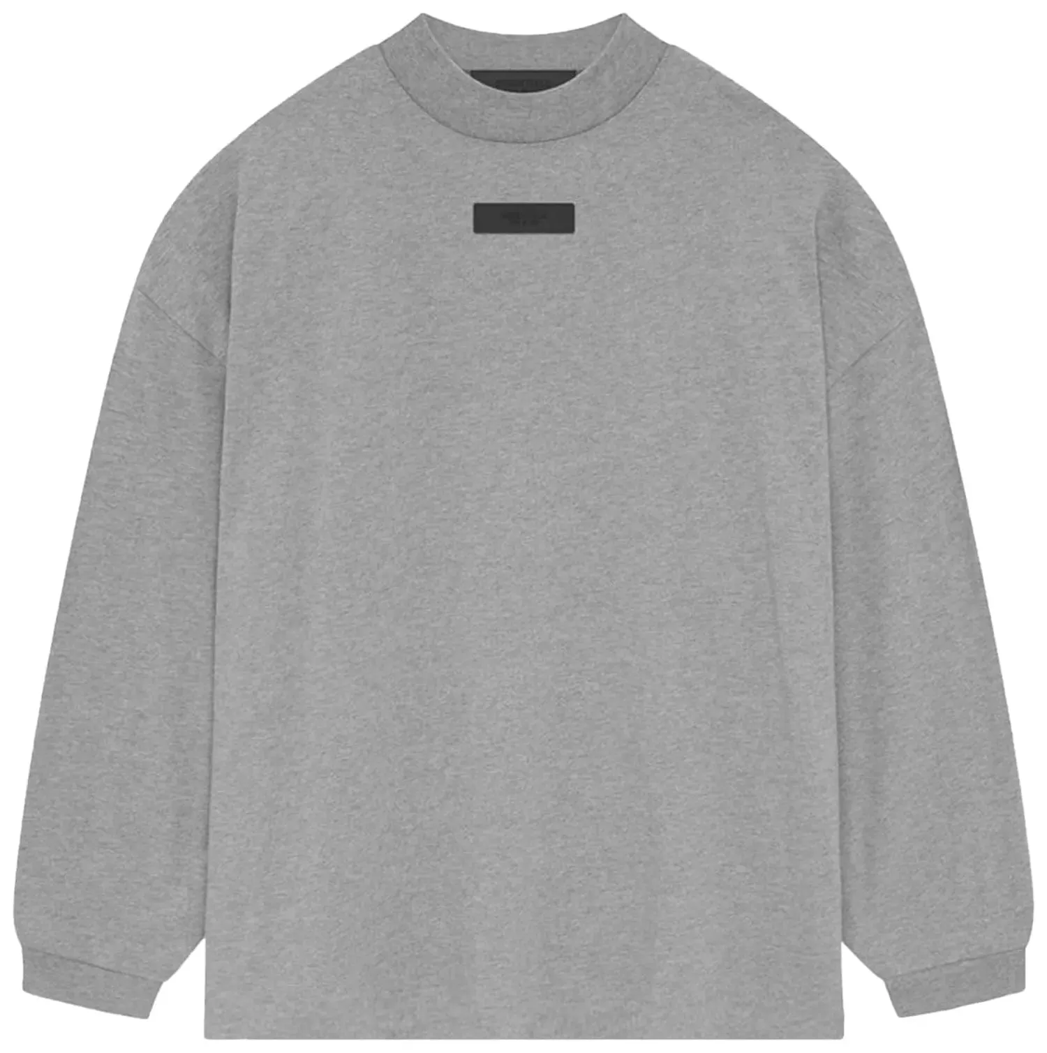 Fear of God Essentials Men's Dark Heather Oatmeal Long Sleeve T-Shirt sold by Young & Reckless