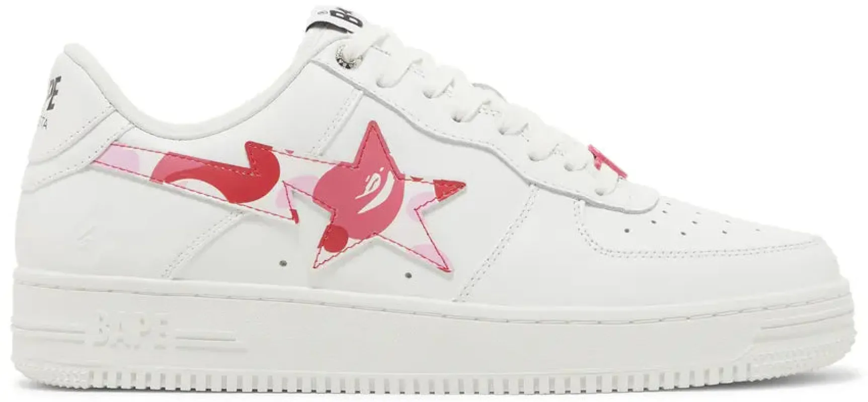A Bathing Ape Bape Sta Low ABC Camo White Pink (2022) sold by Young & Reckless