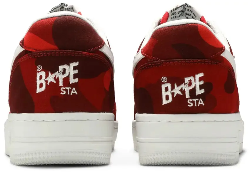 A Bathing Ape Bape Sta Low Color Camo Combo Red sold by Young & Reckless product image thumbnail 5