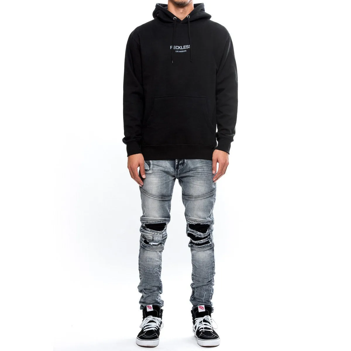 Classic Pullover Hoodie - Black sold by Young & Reckless product image thumbnail 3