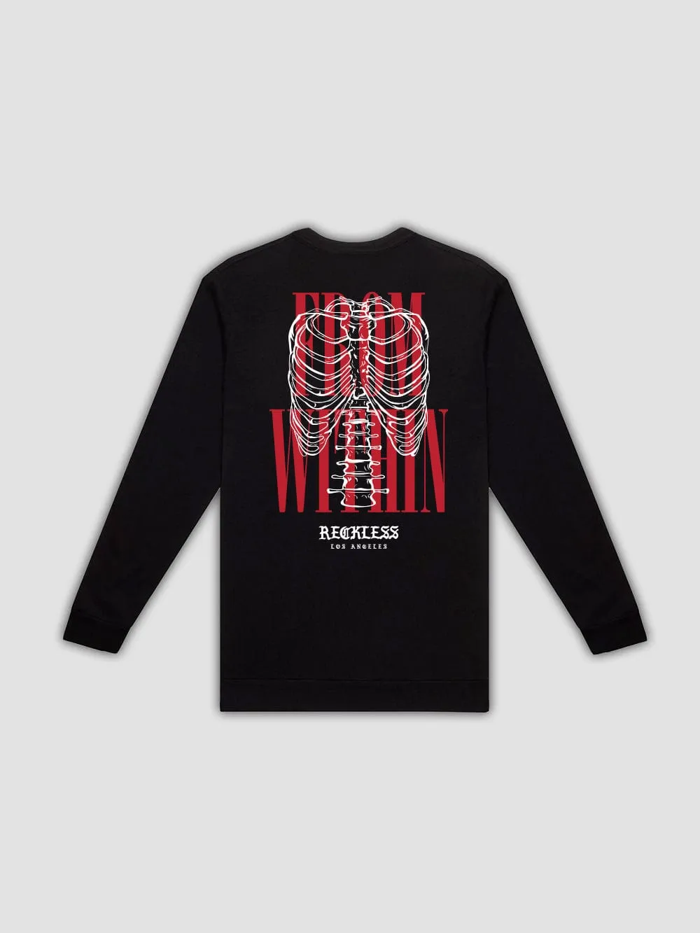 Internal Tee L/S - Black sold by Young & Reckless product image thumbnail 2