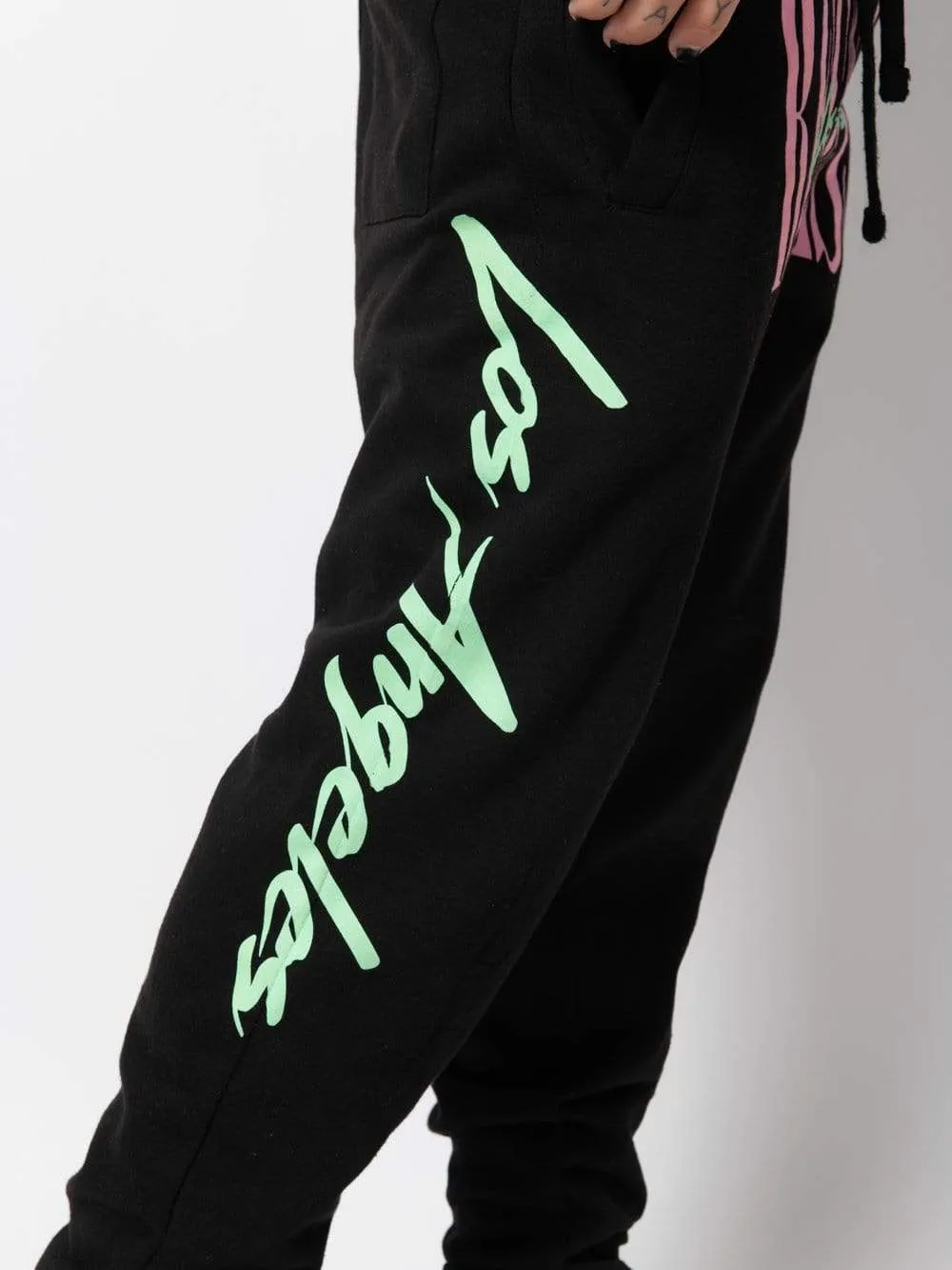 LA Vintage Sweatpants - Black sold by Young & Reckless product image thumbnail 3