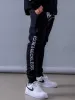 Fast Track Sweatpants - Black/White sold by Young & Reckless