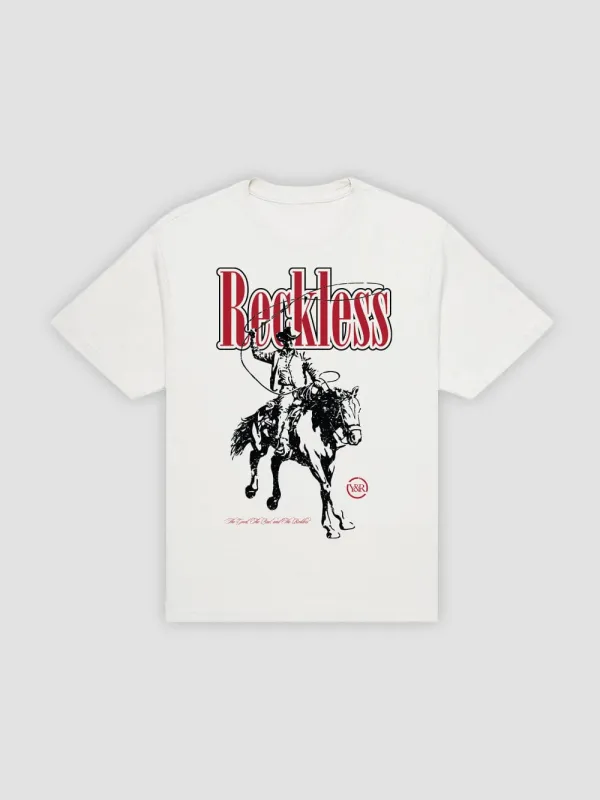 Lasso Tee - White sold by Young & Reckless