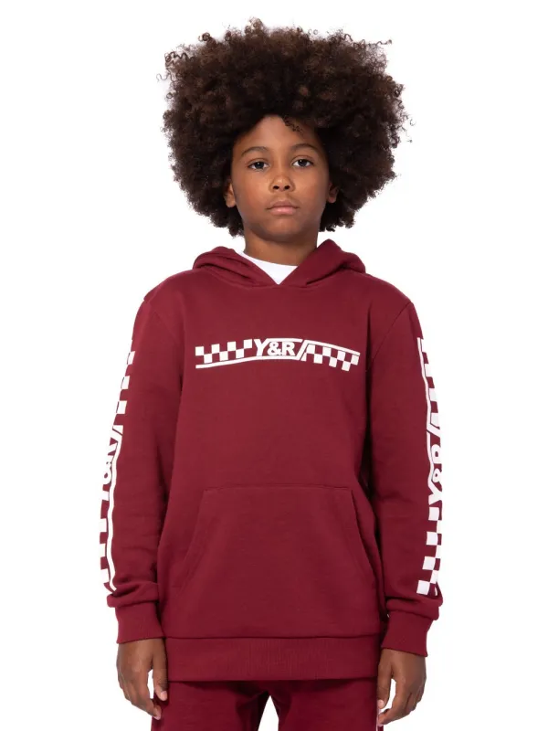 Youth Excursion Hoodie - Burgundy sold by Young & Reckless