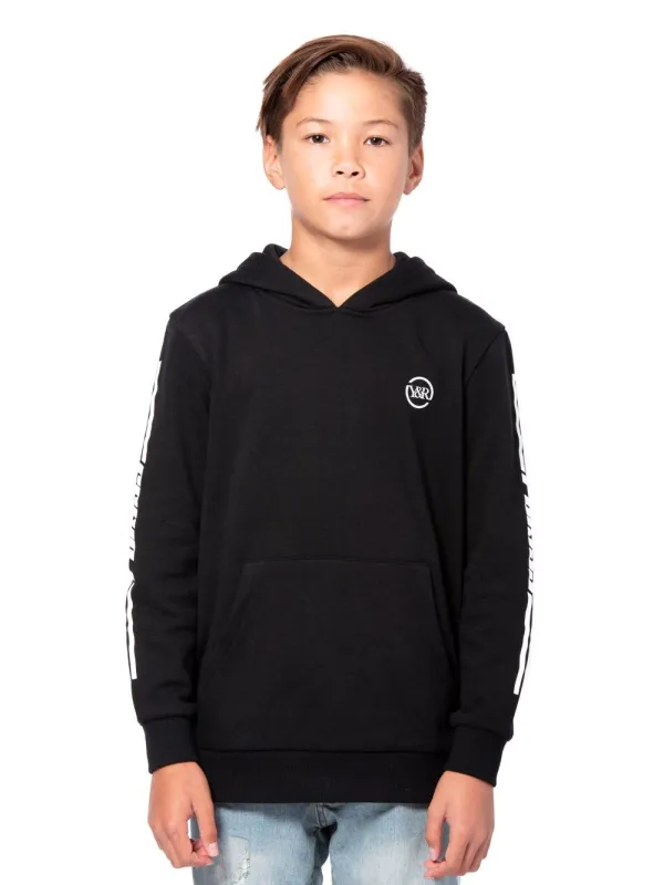 Youth Racer Hoodie - Black sold by Young & Reckless