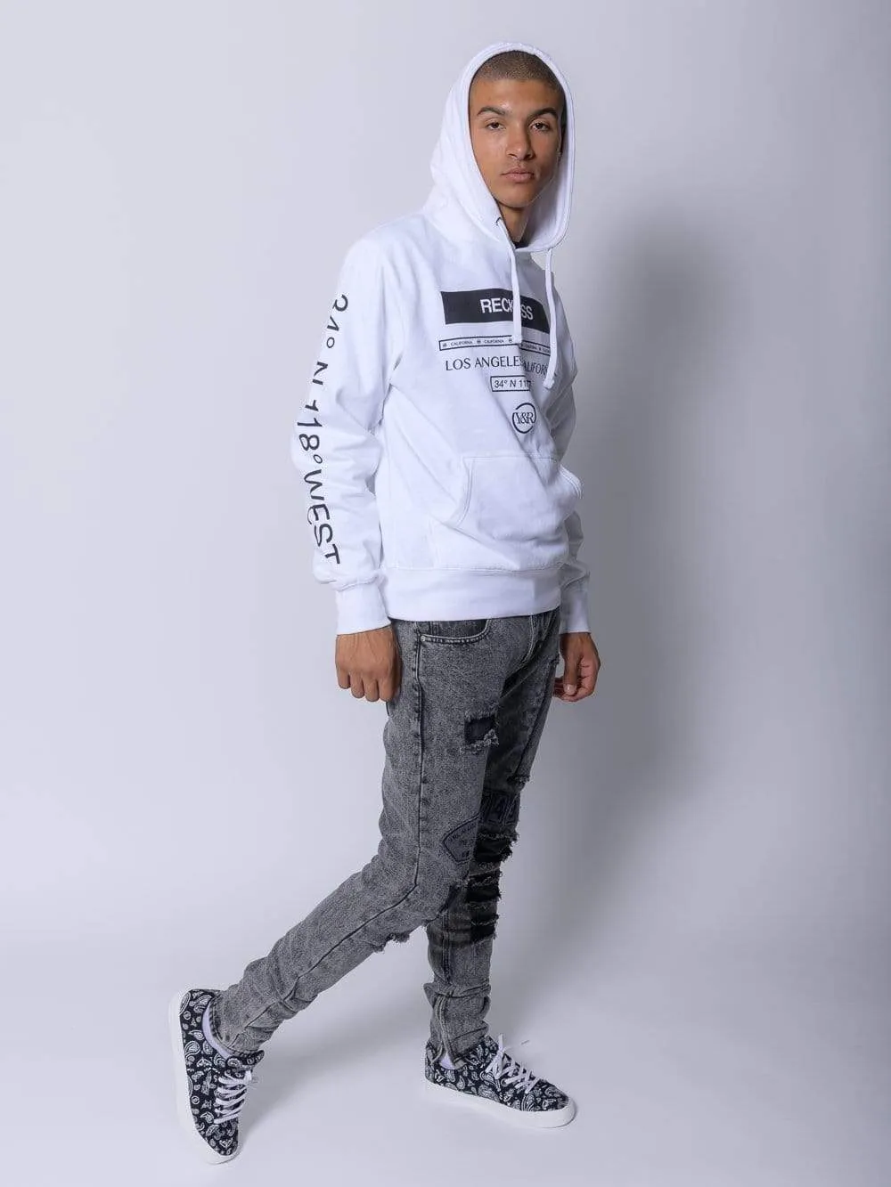 Le Grand Hoodie - White sold by Young & Reckless product image thumbnail 2