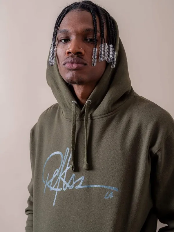 Signature Hoodie - Dark Green sold by Young & Reckless