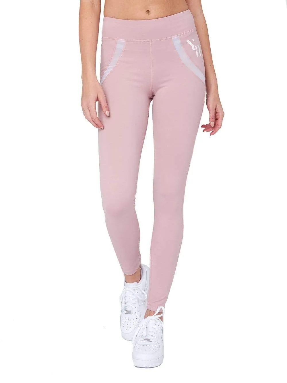 Vicky Leggings - Rose sold by Young & Reckless