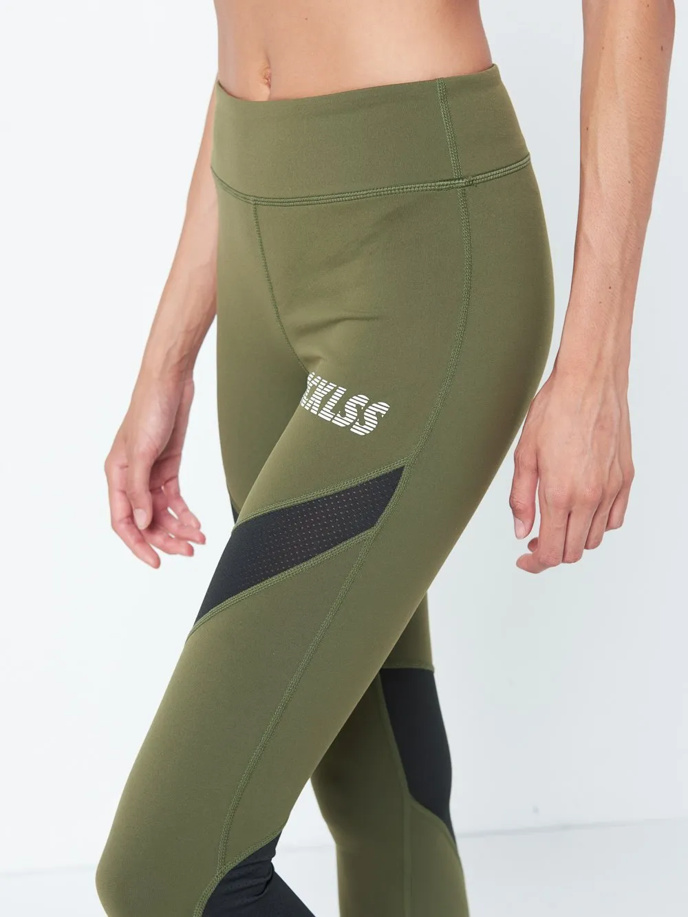 Ivy Leggings - Olive sold by Young & Reckless product image thumbnail 5