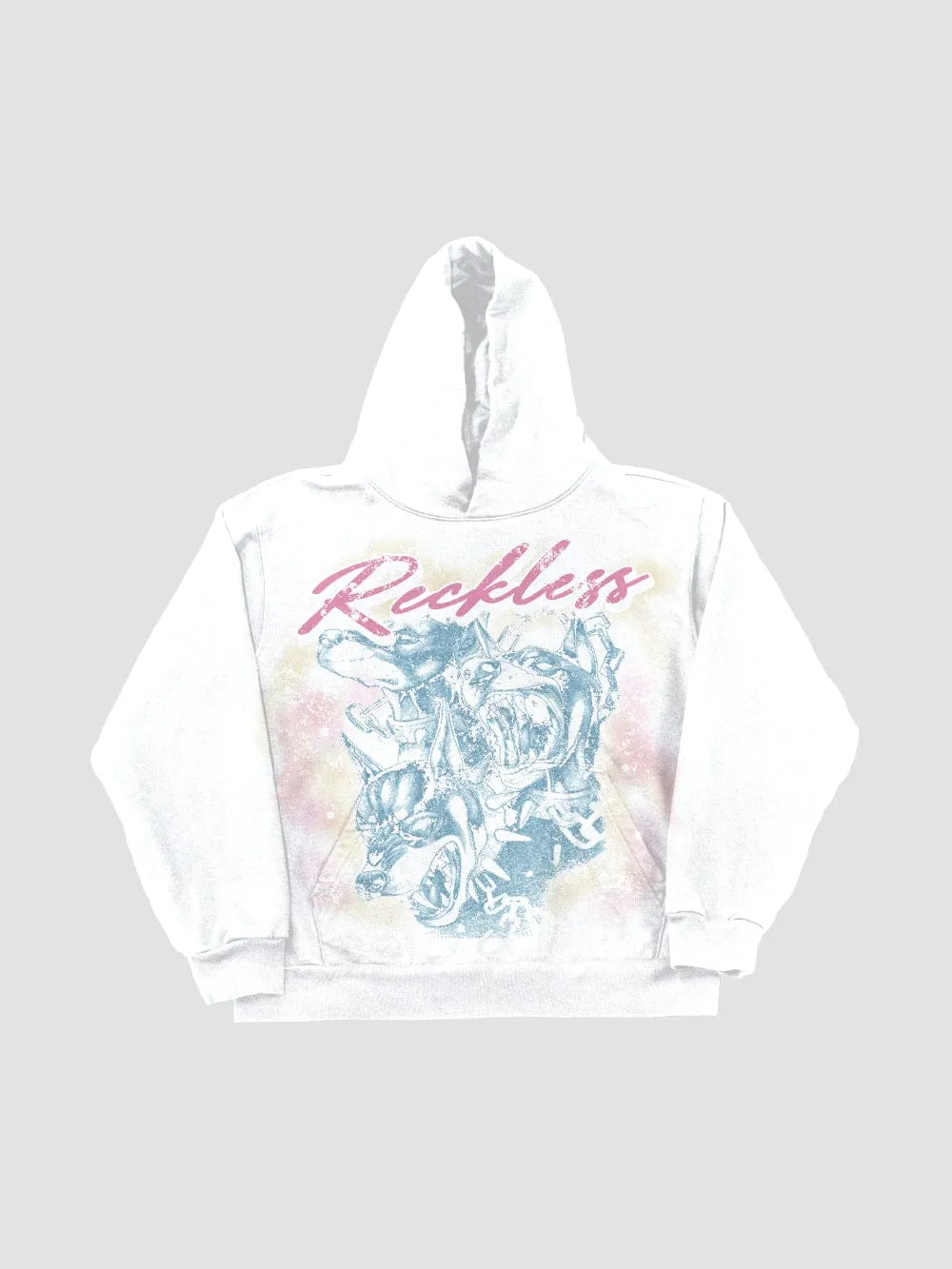 Dog Pound Hoodie - White sold by Young & Reckless