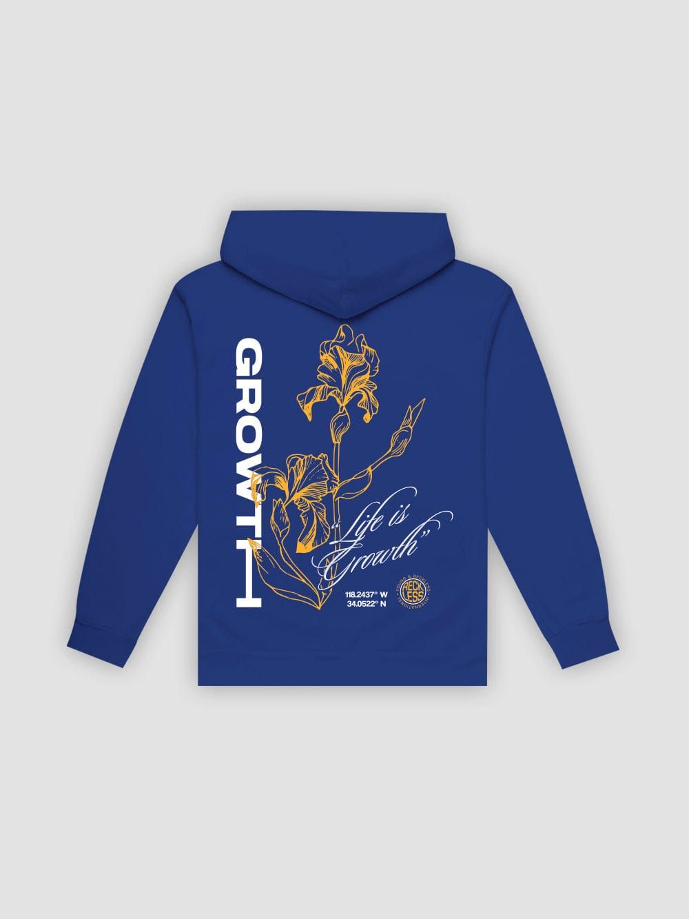 Growth Hoodie - Royal Blue sold by Young & Reckless